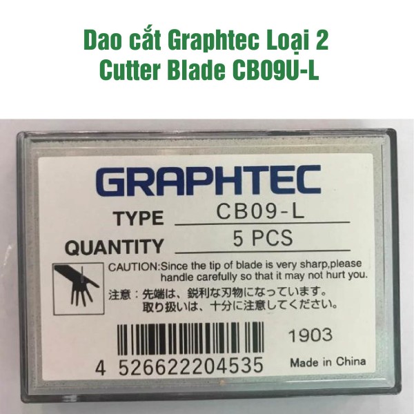 Dao cắt Graphtec Loại 2 Cutter Blade CB09U-L